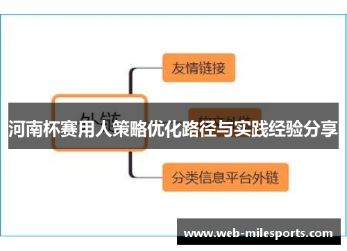 河南杯赛用人策略优化路径与实践经验分享
